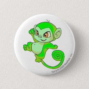 Mynci Glowing 2 Inch Round Button