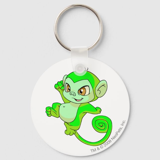 Mynci Glowing Keychain (Front)