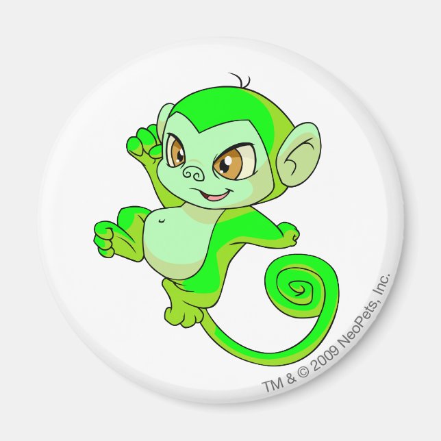 Mynci Glowing Magnet (Front)