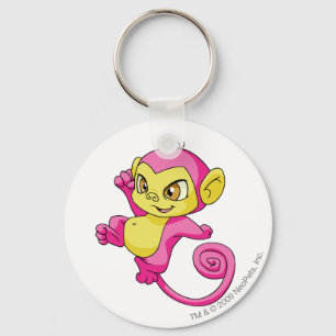 Mynci Pink Keychain