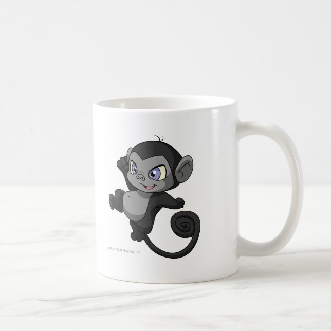 Mynci Shadow Coffee Mug (Right)