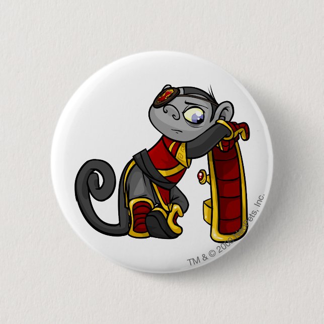 Mynci Shenkuu Player 2 Inch Round Button (Front)