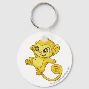 Mynci Yellow Keychain