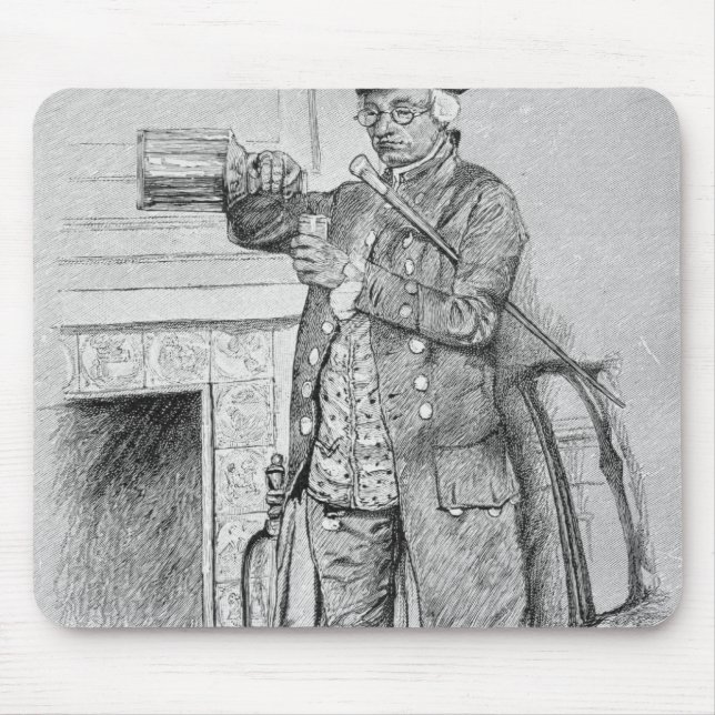 Mynheer's Morning Horn Mouse Pad (Front)