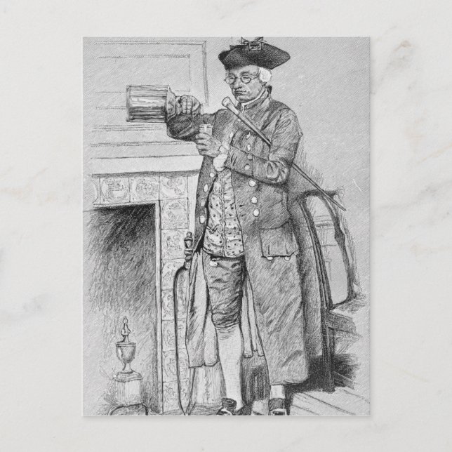 Mynheer's Morning Horn Postcard (Front)