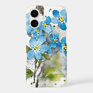 Myosotis - Fleurs aquarelle