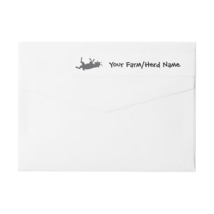 Myotonic Goat Your Farm Name Wrap Around Label
