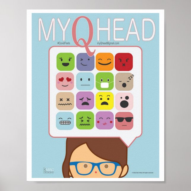 MyQHead Poster (Front)