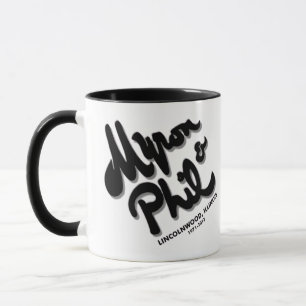 Myron and Phil's Steak House, Lincolnwood, IL. Mug