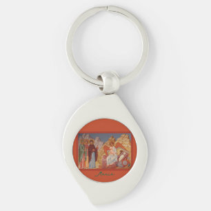 Myrrh Bearing Women l Orthodox Icon l Personalize, Keychain