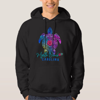 Myrtle Beach Carolina Tie Dye Sea Turtle Vacation  Hoodie