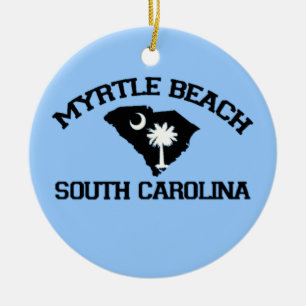 Myrtle Beach. Ceramic Ornament