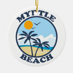 Myrtle Beach. Ceramic Ornament