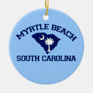 Myrtle Beach. Ceramic Ornament