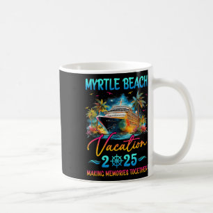 Myrtle Beach Family Vacation 2025 Matching Group S Coffee Mug
