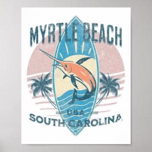 Myrtle Beach For Men Women Kids  Poster