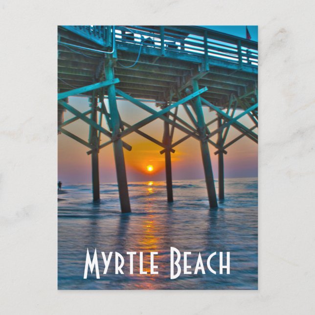 Myrtle Beach Postcard (Front)