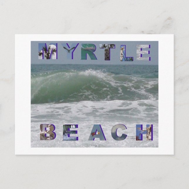 myrtle beach postcard (Front)