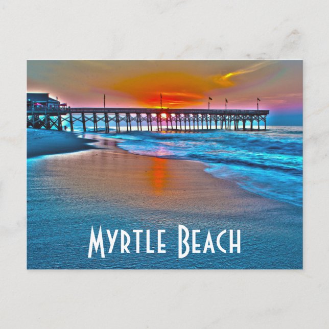 Myrtle Beach Postcard (Front)