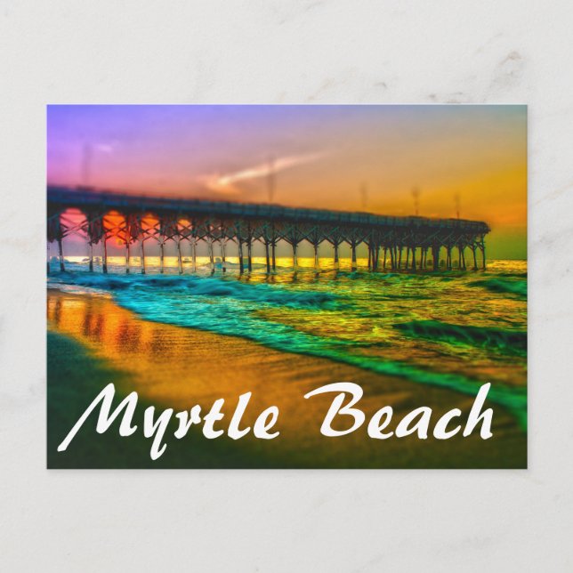 Myrtle Beach Postcard (Front)