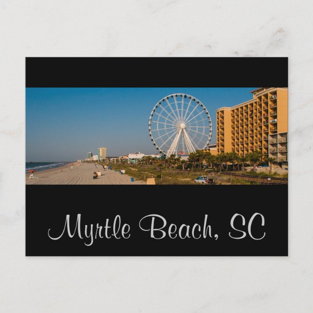 Myrtle Beach SC Postcard (Front)