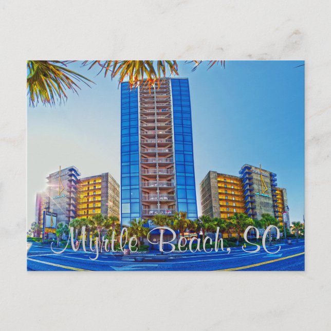 Myrtle Beach SC Postcard (Front)