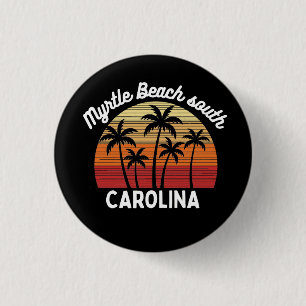 Myrtle Beach South Carolina 1 Inch Round Button