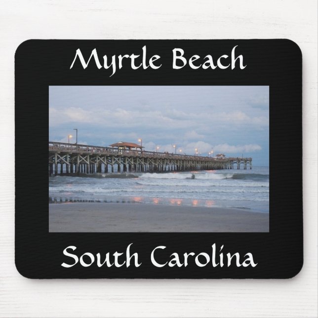 Myrtle Beach South Carolina at Sunset Mousepad (Front)