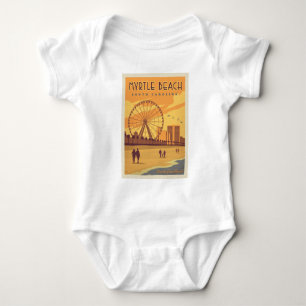 Myrtle Beach   South Carolina Baby Bodysuit