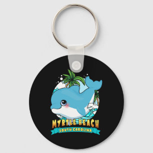 Myrtle Beach South Carolina Cute Ba Keychain