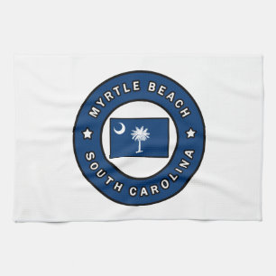 Myrtle Beach South Carolina Kitchen Towel