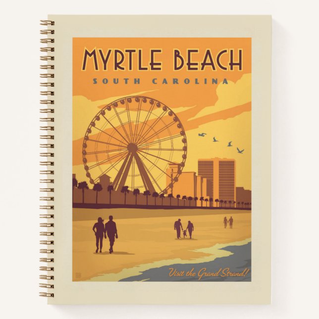 Myrtle Beach | South Carolina Notebook (Front)