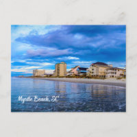 Myrtle Beach, South Carolina Ocean Beach View 