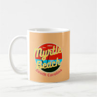Myrtle Beach South Carolina Retro Sunset