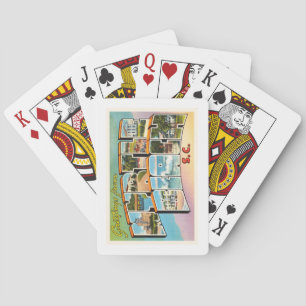 Myrtle Beach South Carolina SC Vintage Postcard- Playing Cards