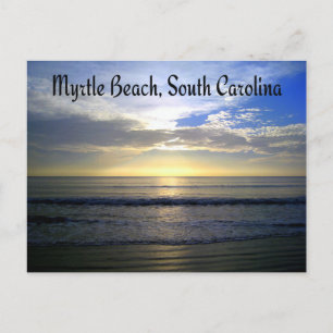 Myrtle Beach South Carolina Sunrise Postcard