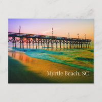 Myrtle Beach, South Carolina Sunset at the Pier