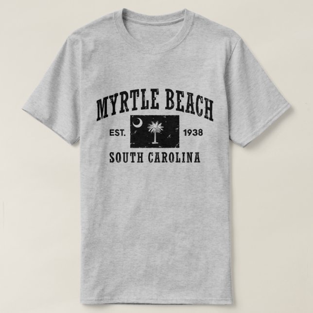 Myrtle Beach South Carolina T-Shirt (Design Front)
