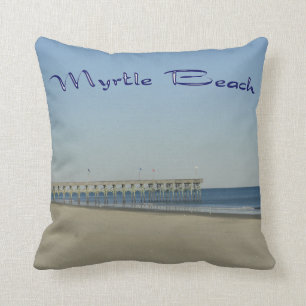 Myrtle Beach Throw Pillow