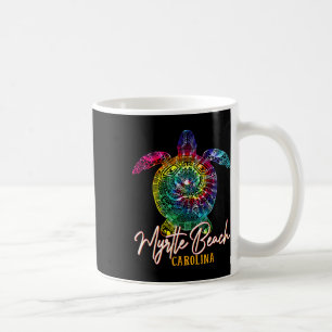 Myrtle Beach Tie Dye Sea Turtle Carolina Family Va Coffee Mug