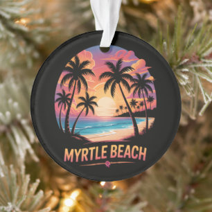 Myrtle Beach Vacation Surfer  Ornament