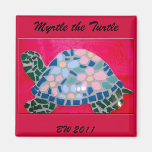 Myrtle the Turtle Magnet