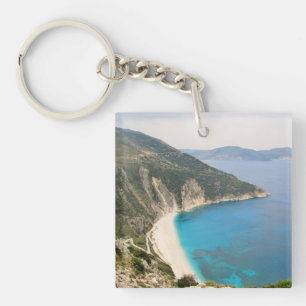 Myrtos Beach (Kefalonia) Keychain