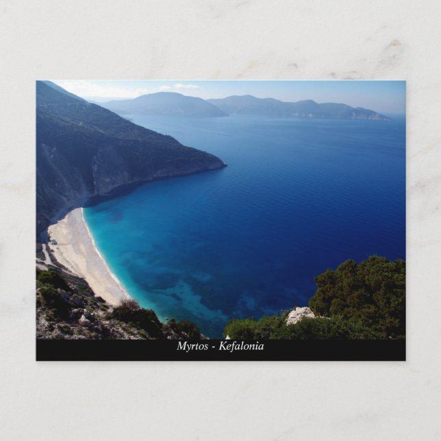 Myrtos – Kefalonia Postcard (Front)