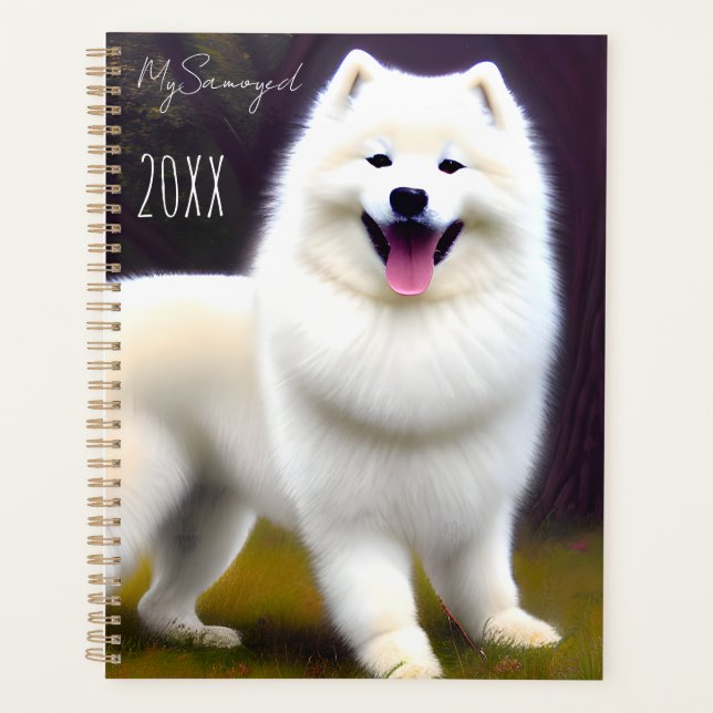 MySamoyed Idea Cadeau Personnalisé Cute Samoyed (Devant)