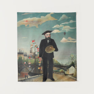 Myself: Portrait – Landscape, Henri Rousseau 1890 Tapestry