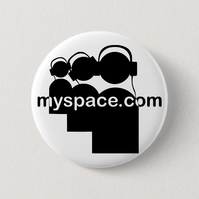 Myspacerecords 2 Inch Round Button (Front)