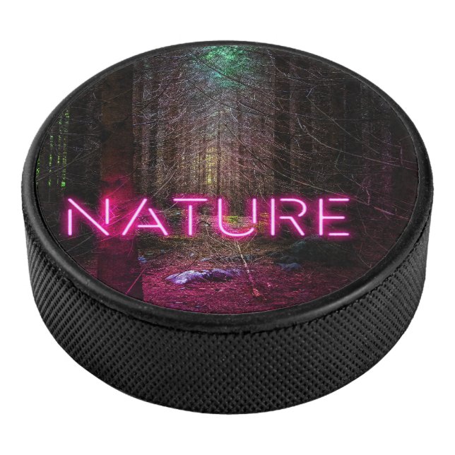 Mystère forêt d'épinette nature néon magenta signe (3/4/2016 12:00:00 AM)