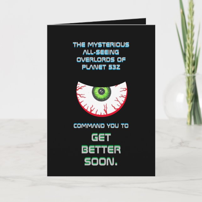 Mystérieux Alien Overlord OBTENEZ LA CARTE DE BIEN (Devant)
