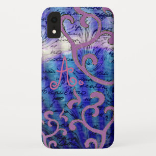 Mystérieux Monogramme de mer Téléphone coque iphon